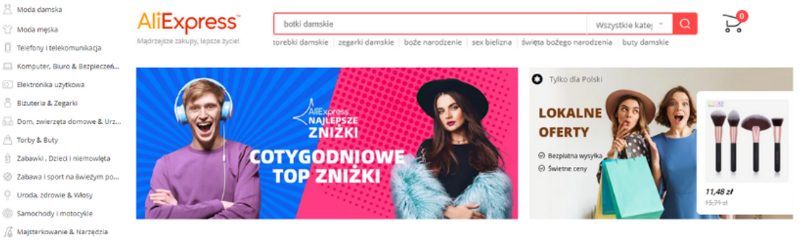 jak działa aliexpress