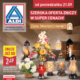 ALDI - Znicze i stroiki