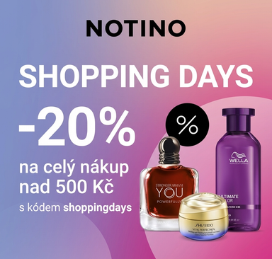 Notino - Shopping days