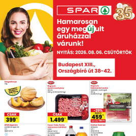 SPAR - Bp. XIII. Országbíró út újranyitás