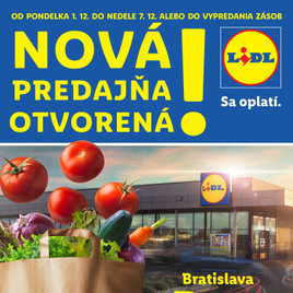 Lidl - Nová predajňa v Boroch