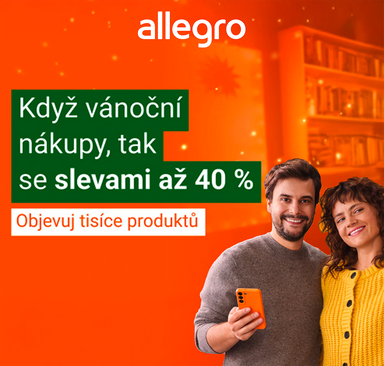 Allegro - Vánoční nákupy se slevami až 40 %