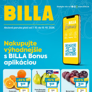 Billa - Bonus leták