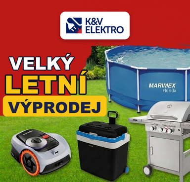 K&V elektro - Velký letní výprodej