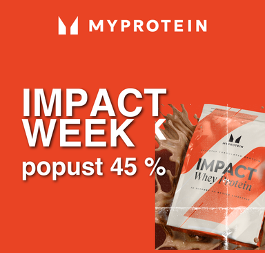 Myprotein - Impact week popust 45 %