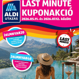 Aldi - Utazás katalógus