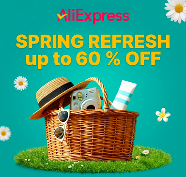AliExpress - Spring refresh