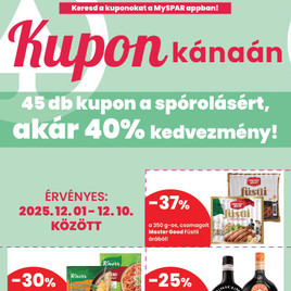 SPAR - Karácsonyi ínyenc katalógus