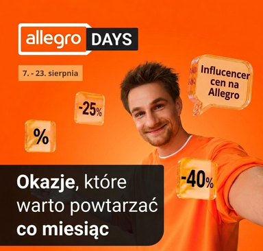 Allegro Days - okazje co miesiąc