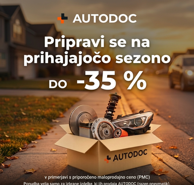 Autodoc - Pripravi se na prihajajočo sezono, do -35 %