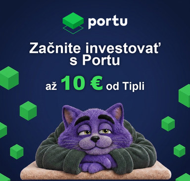 Portu - Začnite investovať, až 10 € od Tipli