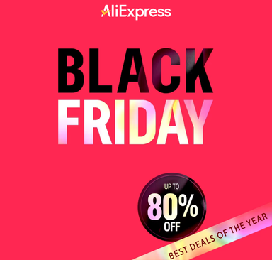 AliExpress - Black Friday akár -80%