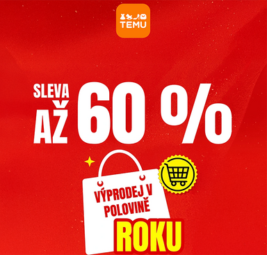 TEMU - Výprodej v polovině roku