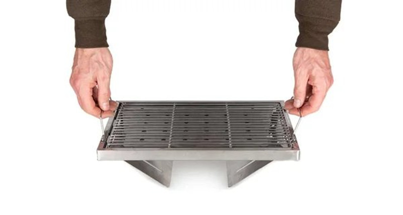 Skládací nerez gril Fox Cookware Foldable BBQ