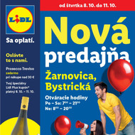 Lidl - Nová predajňa v Žarnovici