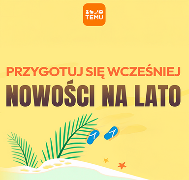 TEMU - Letnie nowości