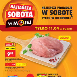 Biedronka - Najtańszy sobota