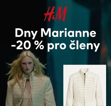 H&M - Dny Marianne, sleva 20 % pro členy