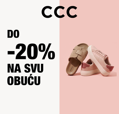 CCC - Do -20% na svu obuću