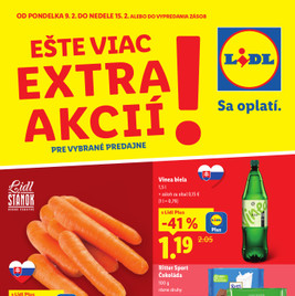 Lidl - Špeciálne akcie - vybrané predajne