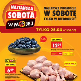 Biedronka - Najtańszy sobota