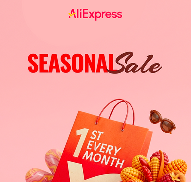 AliExpress - Seasonal sale