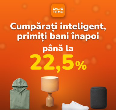 Temu - Cumpărați inteligent, primiți bani înapoi