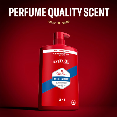 Old Spice Whitewater 1 l s pumpičkou - litr je levnější než půllitr