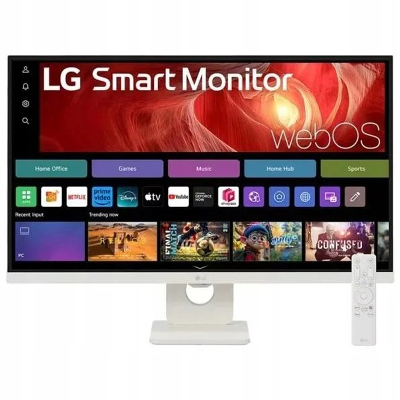 Chytrý 4K monitor 31,5 palce s webOS za 4 531 Kč: LG MyView 32U721SA-W na Allegru