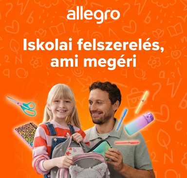 Allegro - Iskolai felszerelés, ami megéri