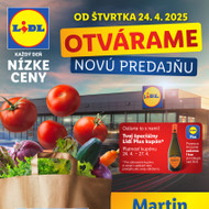 Lidl - Nová predajňa v Martine