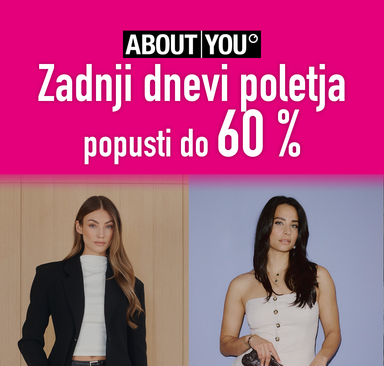 About You - Zadnji dnevi poletja, popusti do 60 %