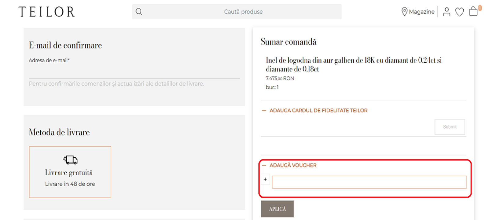 Cod reducere Teilor