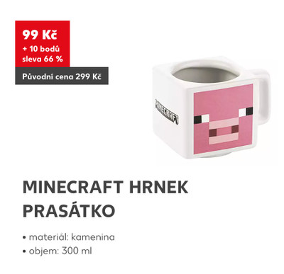 Kaufland "bodíky sbíráte?" Minecraft odměny budou hit