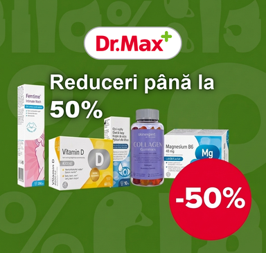 Dr.Max - Reducere 50% la produsele Dr.Max