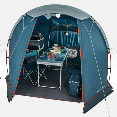 Quechua Arpenaz 4.1 nejlevnější rodinný stan 4 os.