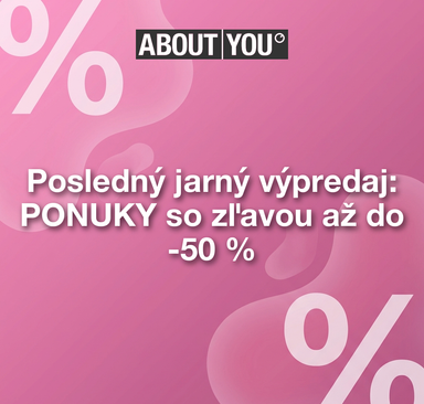 About You - Posledný jarný výpredaj -50 %