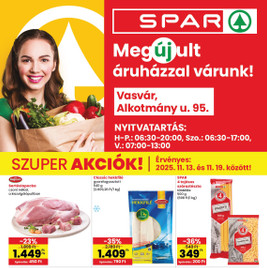 SPAR - Vasvár üzlet megújulás
