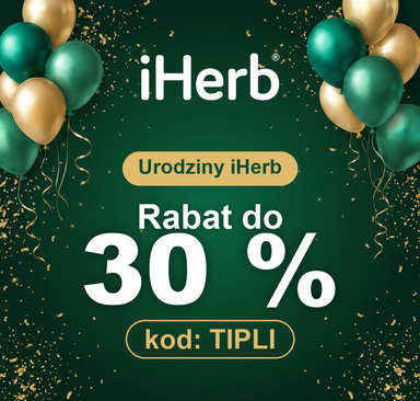 iHerb - Urodziny iHerb, rabat do 30 %