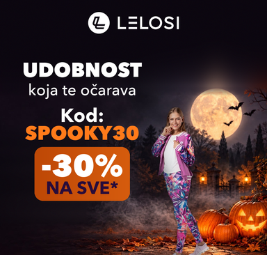 Lelosi - Halloween -30% na sve