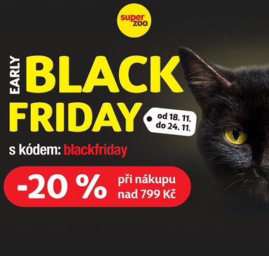 Super Zoo - Black Friday sleva 20 %