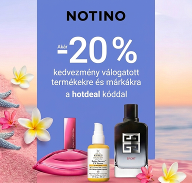 Notino - 20% kedvezmény a kiválasztott termékekre