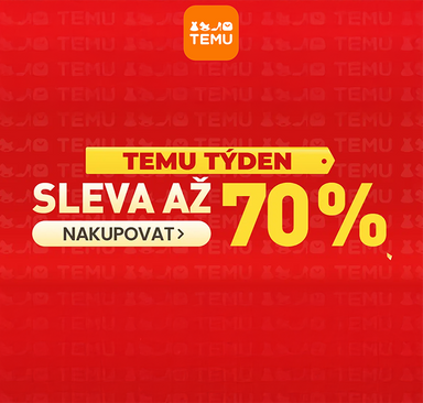 TEMU - Temu týden až -70 %