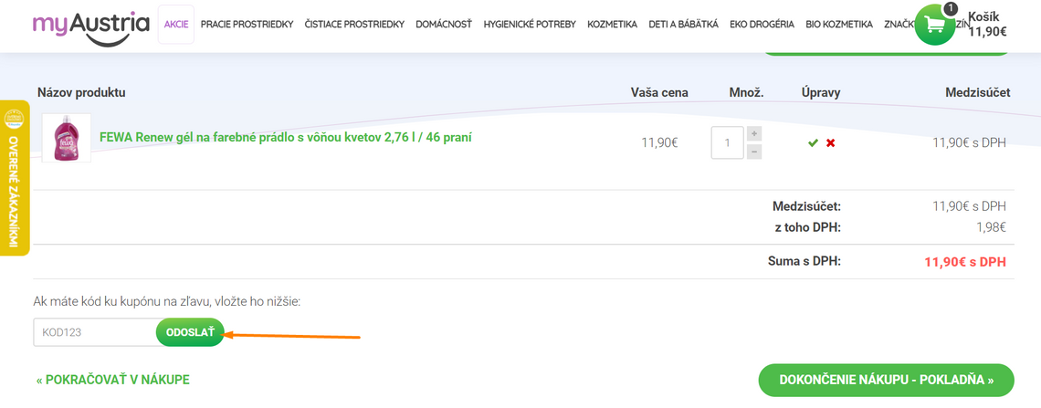 myaustria.sk kupón