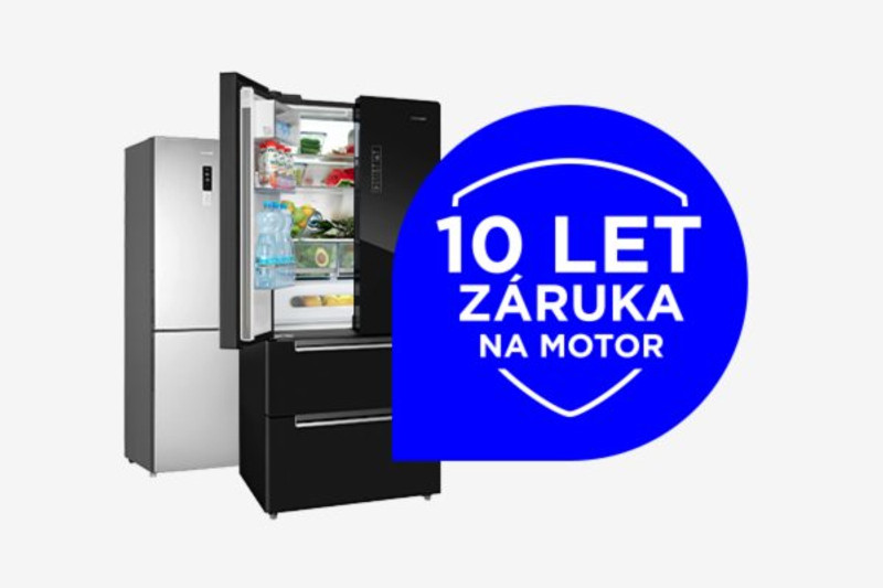 Concept LA7691bc americká lednice s výrobníkem ledu