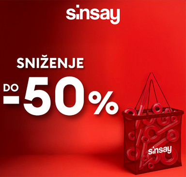 Sinsay - Sniženje do -50%