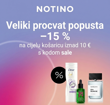 Notino - Veliki procvat popusta -15 %