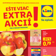 Lidl - Extra akcie - Myjava