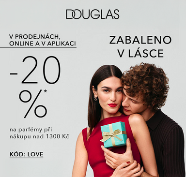 Douglas - Sleva 20 % na parfémy