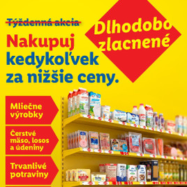 Lidl - Dlhodobo zlacnené